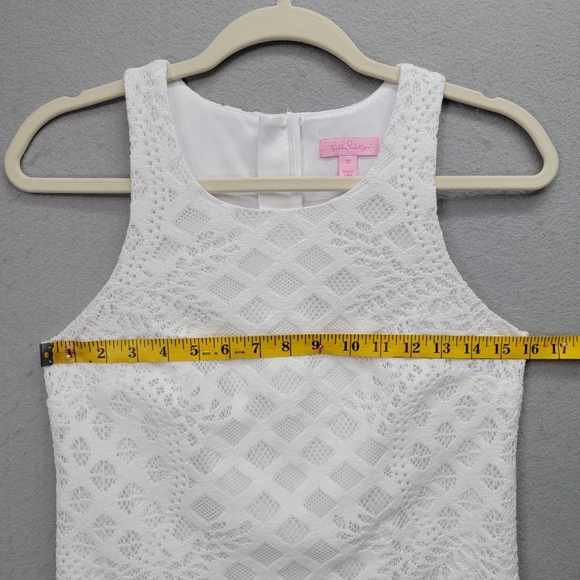 LILLY PULITZER MARQUETTE SHIFT DRESS, SIZE XS - Picture 6 of 7